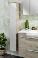 LUXOR visoka omara z ogledalom, leva 202 x 1396 x 265 mm