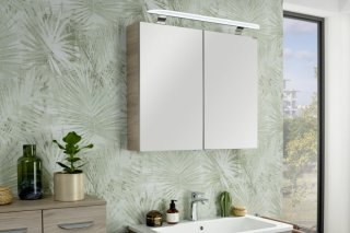 LUXOR LED ogledalo z omarico 800 x 680 x 159 mm