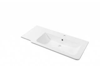 LUXOR umivalnik iz litega marmorja desni 1000 x 142 x 485 mm