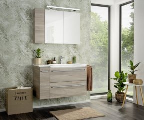 LUXOR umivalnik iz litega marmorja desni 1000 x 142 x 485 mm