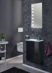 FM Umivalnik iz stekla za mini omarico levi/desni