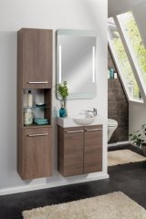 FM Keramični umivalnik bel desno