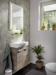 LED ogledalo Linear 600 x 750 x 23 mm