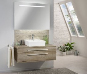STANFORD omara pod umivalnikom 1100 x 404 x 500 mm Nature Oak