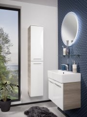 FM umivalnik iz keramike 60x14x35 cm, Bela