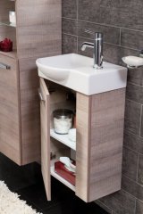 FM Mini-keramični umivalnik 45x10.5x32cm bel, LEVI