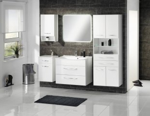 FM CAPRI umivalnik iz vlitega marmorja 80x14x5cm