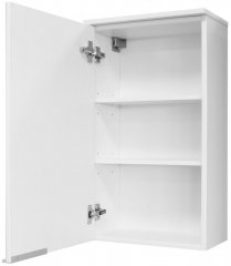 FM KARA zgornja viseča leva omarica 70x40x22cm, Bela