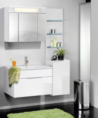 FM KARA spodnja desna omarica 70x40x22cm, Bela