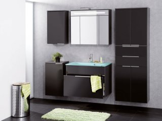 FM KARA visoka viseča omara 60 x 176 x 32 cm, Antracit