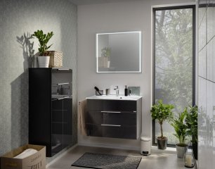 KARA midi omara 604 x 1065 x 320 mm, Antracit