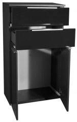 KARA midi omara 604 x 1065 x 320 mm, Antracit