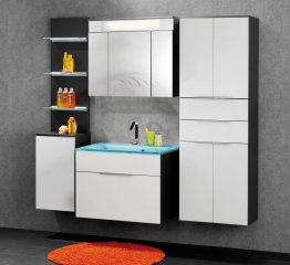 FM KARA visoka viseča omara 60 x 176 x 32 cm, Chess