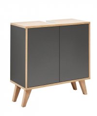 FM FIinn Omarica pod umivalnikom 60x50x30.5cm, Antracit