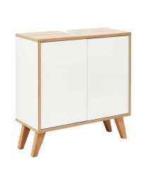 FM FIinn Omarica pod umivalnikom 60x50x30.5cm, Bela mat