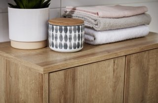 FM Finn Midi omara dvojna 60x75x30.5cm, Ast Eiche