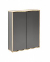 FM Finn Visoka omara dvojna 60x75x20.5cm, Antracit
