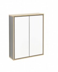 FM Finn Ogledalo z omarico 60x75x20.5cm, Antracit