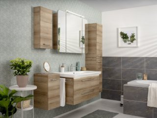 FM Milano Omara pod umivalnikom 100x49.5x48cm, Ast-Eiche