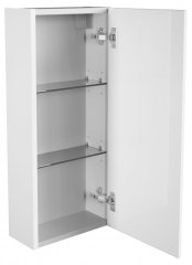 FM Milano Zgornja viseča omara 30x68x15.5cm, Bela