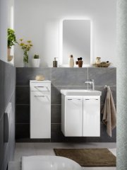 FM Milano Midi omara 30.5x83x32cm, Bela
