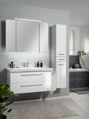 FM Milano Visoka omara 30.5x165.5x32cm, Bela