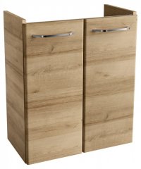 FM MILANO midi omarica 52.5x61x27.5cm, Ast-Eiche/Ast-Eiche
