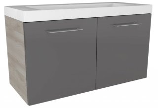 FM Malua umivalnik iz vlitega marmorja 80x1