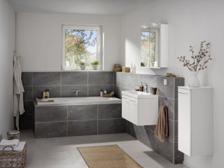 FM Malua umivalnik iz vlitega marmorja 80x1