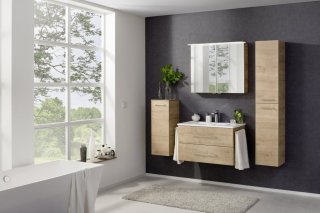 FM B.Perfekt Ogledalo z omarico 800 Hrast