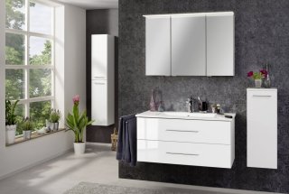 FM B.Perfekt Ogledalo z omarico 1000 Bela