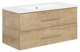 FM B.perfekt Set umivalnik in omarica 1030mm, Hrast