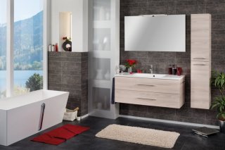 FM B.clever Umivalnik in Omarica pod umivalnikom 120x51x46cm, Alaska Esche