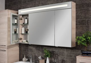 FM LED Ogledalo z omarico 120x71x16 3, Alaska Esche