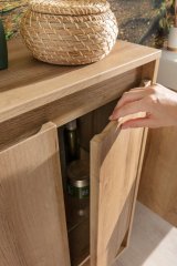 NATURA dvojna midi omara 602 x 826 x 320 mm Ast-Eiche