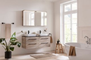 VAIDA umivalnik iz keramike 410 x 100 x 410 mm bela