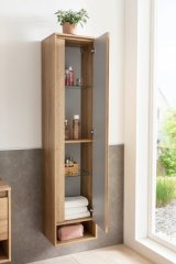 NATURA visoka omara, desna 380 x 1665 x 320 mm Ast-Eiche