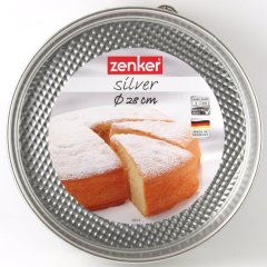 Pekač za torto 28cm Silver