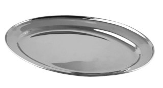Pladenj ovalni 40cm nerjaveče jeklo