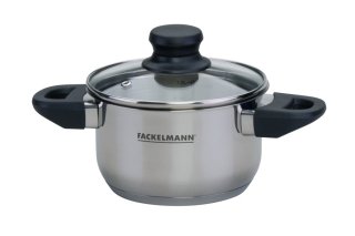 Kozica s steklenim pokrovom 14x8,5cm, 1,3L, Geneva