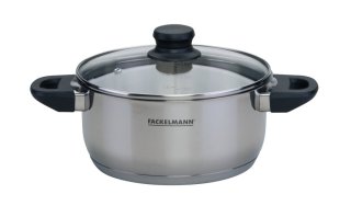 Kozica s steklenim pokrovom 20x9,5cm, 2,8L, Geneva