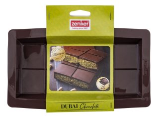 Zenker Silikonski model za čokolado 2/1 19x22cm