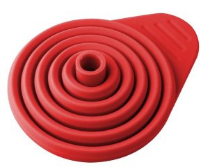 DR OETKER Silikonski lijak za steklenice, zložljiv Flexxible Love