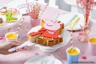 DR OETKER Lopatka/nož za torto, Pujsa Pepa