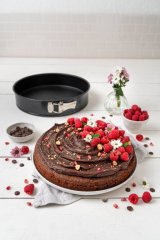 Pekač za torto s snemljivim obodom 28cm, Perfect Black