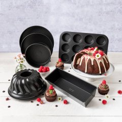 Pekač za torto s snemljivim obodom 28cm, Perfect Black