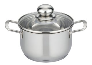 Kozica s steklenim pokrovom, visoka Ø16cm, 1,6L, Brillant