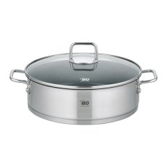 Posoda servirna s steklenim pokrovom Ø28cm, 4,4L, Citrin