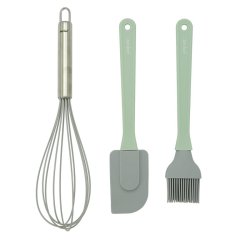 Set za peko 3/1: metlica spatula čopič