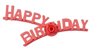 Svečke za torto 8/1 s podstavkom Happy Birthday
